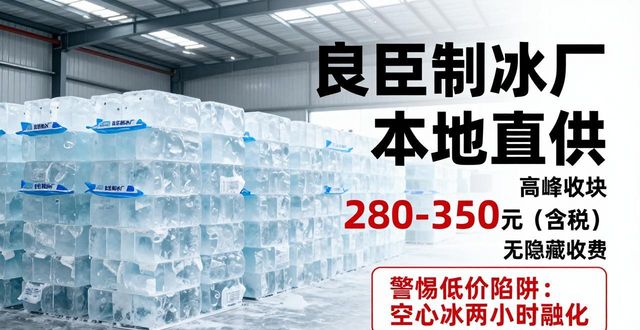 福田降温冰块厂哪家好 良臣制冰本地直供